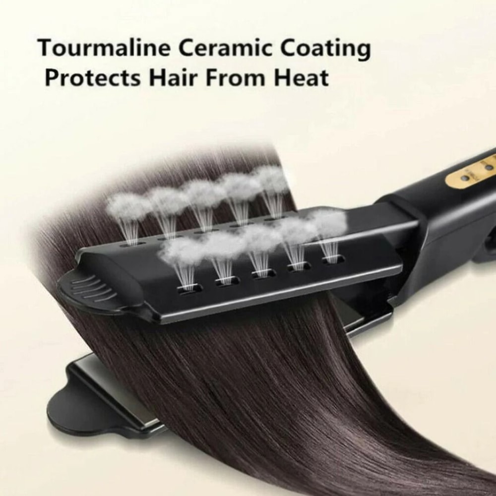 Hair Straightener With 4 Temperature Settings And Ceramic Tourmaline Ionic Plates 2