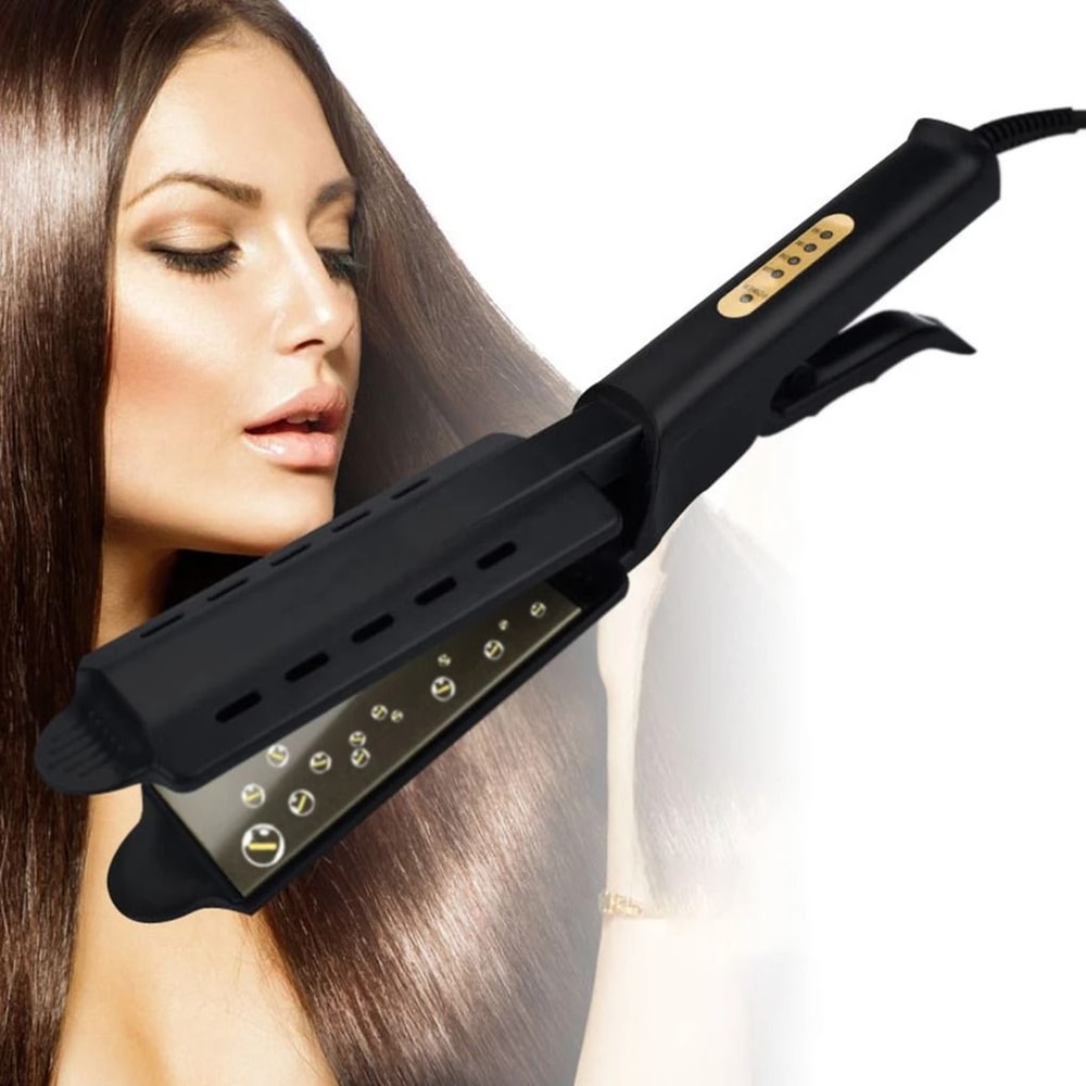 Hair Straightener With 4 Temperature Settings And Ceramic Tourmaline Ionic Plates 6