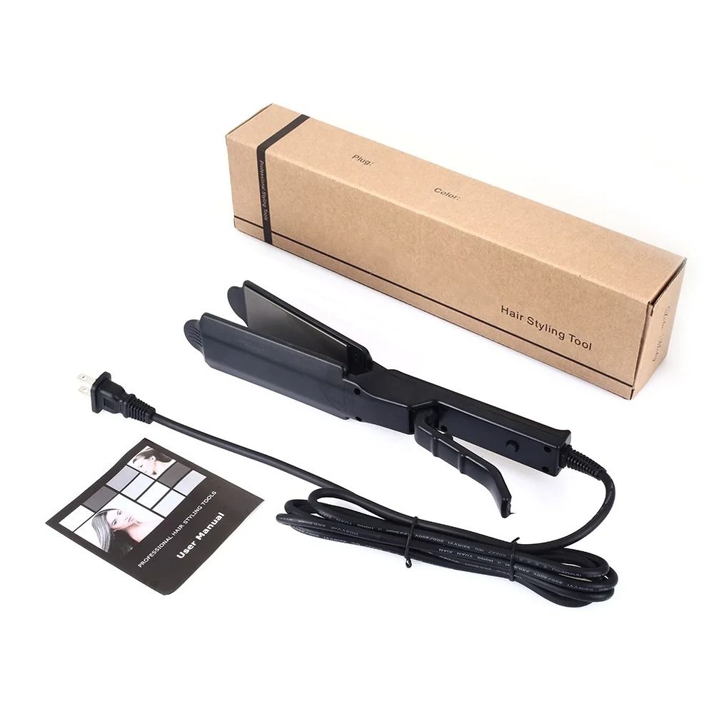 Hair Straightener With 4 Temperature Settings And Ceramic Tourmaline Ionic Plates 8