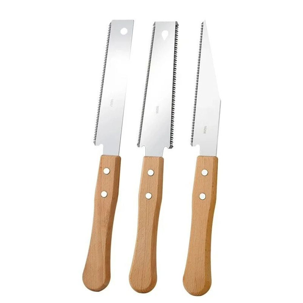 Japanese Style Hand Saw With Wooden Handle Precision Woodworking 4
