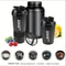 Shaker Bottle With Power Container 2 Tiers Protein Shakes Powder Shaker Bottle Sports Water Bottle 0