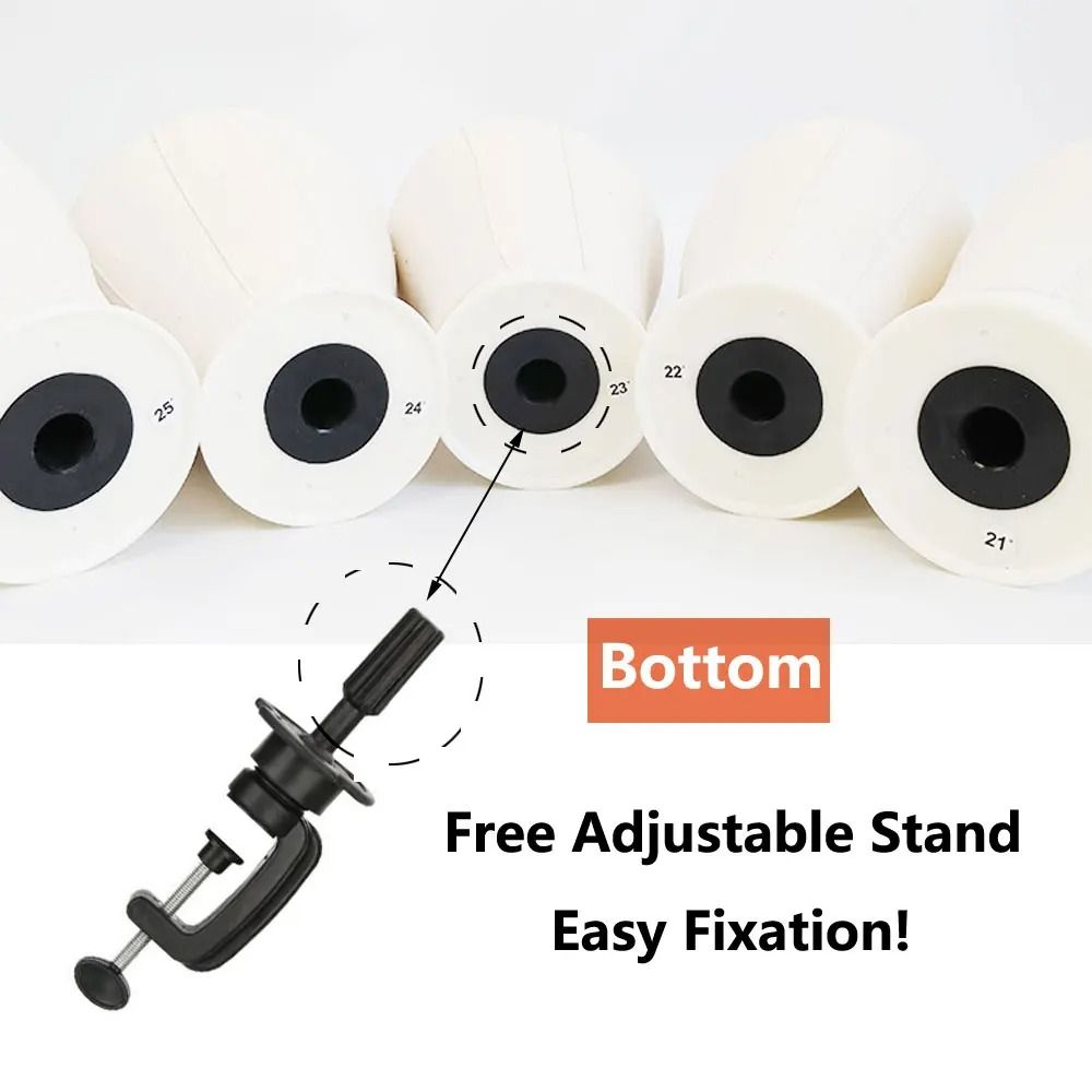 Canvas Wig Head Wig Stand 21 To 24 Inch Mannequin Head For Hairstyling Display And Wig Making With 4