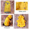 Large Dog Waterproof Raincoat Warm Windproof Jacket For Labrador Bulldog And All Dog Breeds 3