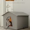 Waterproof Winter Shelter For Cats And Dogs Warm All Season Pet House 0