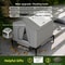 Waterproof Winter Shelter For Cats And Dogs Warm All Season Pet House 8