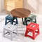 Lightweight Folding Step Stool Portable Non Slip Plastic Footstool For Home And Kitchen 4