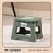Lightweight Folding Step Stool Portable Non Slip Plastic Footstool For Home And Kitchen 7