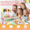 Ice Cream Counter Playset Pretend Play Kitchen Toy With Coins For Kids Boys And Girls 2