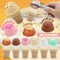 Ice Cream Counter Playset Pretend Play Kitchen Toy With Coins For Kids Boys And Girls 4