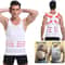Men Slimming Compression Shirt Body Shaper Tummy Control Waist Cincher Undershirt 0