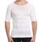Men Slimming Compression Shirt Body Shaper Tummy Control Waist Cincher Undershirt 9
