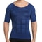 Men Slimming Compression Shirt Body Shaper Tummy Control Waist Cincher Undershirt 11