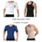 Men Slimming Compression Shirt Body Shaper Tummy Control Waist Cincher Undershirt 3