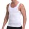 Men Slimming Compression Shirt Body Shaper Tummy Control Waist Cincher Undershirt 7