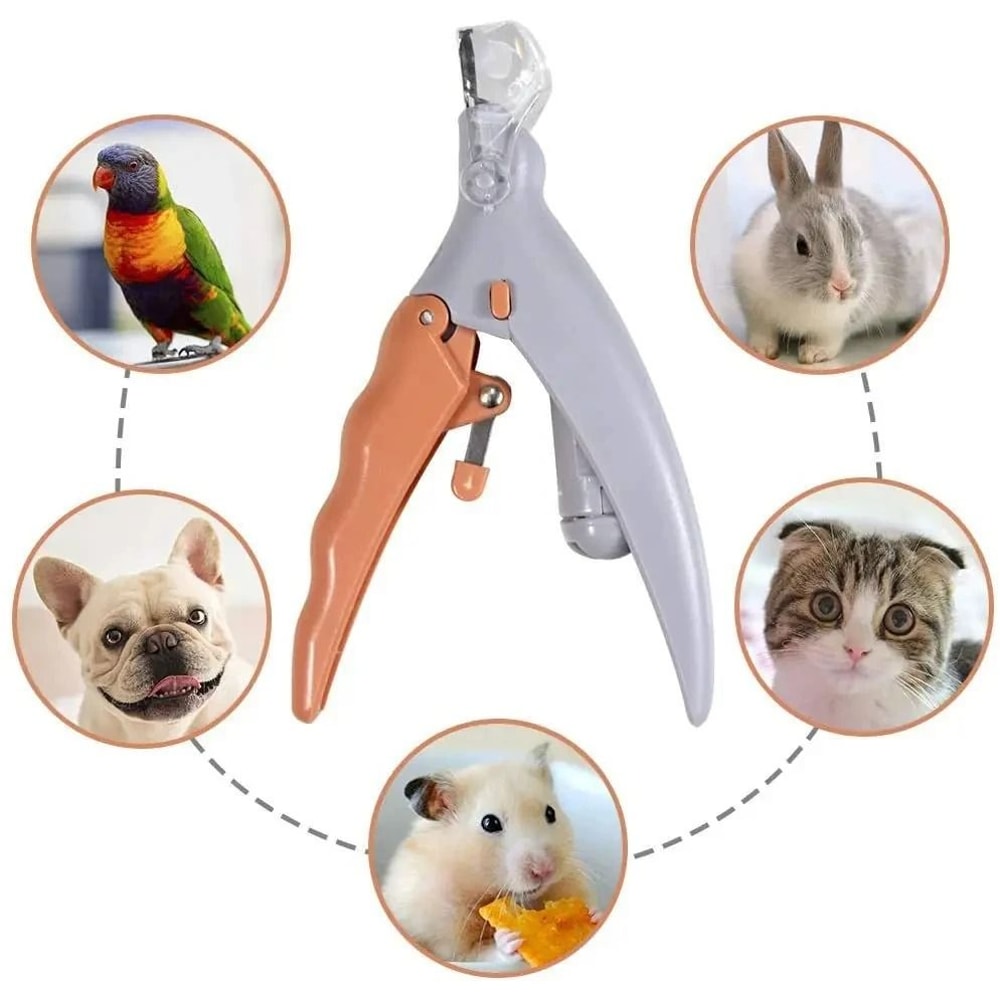 Pet Nail Clipper With LED Light Professional Cat And Dog Nail Trimmer Cutter 1