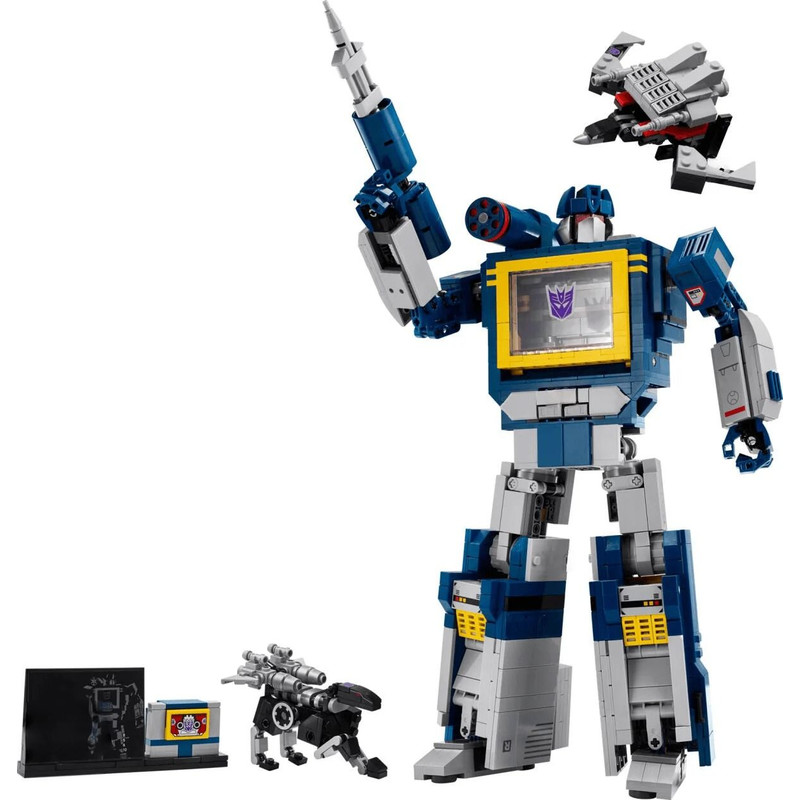 Robot Soundwave Building Blocks Model Toy For Kids And Adults 7