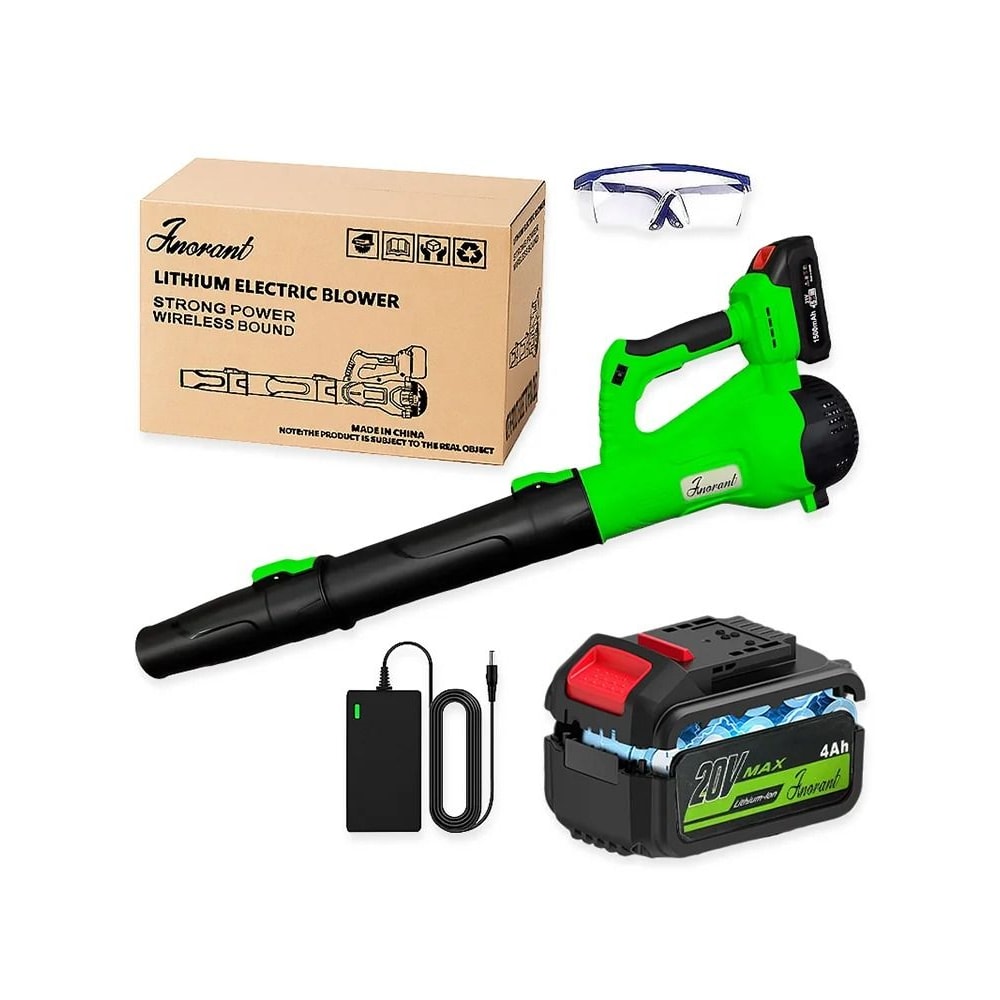 Cordless Grass Trimmer And Weed Wacker With 2 Li Ion Batteries And 3 Blade Types 15