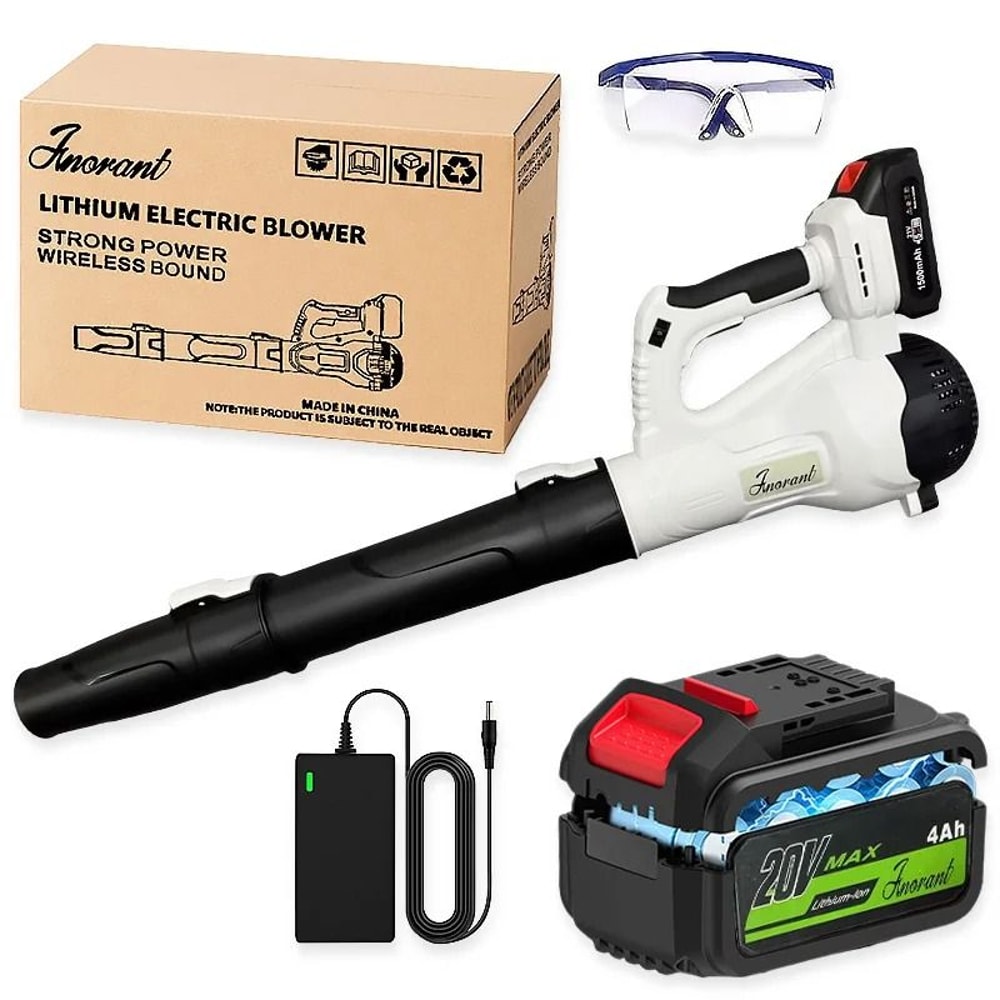 Cordless Grass Trimmer And Weed Wacker With 2 Li Ion Batteries And 3 Blade Types 19