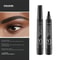 4D Microblading Eyebrow Pen With 4 Fork Tip Long Lasting Liquid Brow Pencil 26