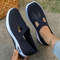 Women Casual Lightweight Flat Sneakers Comfortable Everyday SlipOn Shoes 0