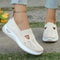 Women Casual Lightweight Flat Sneakers Comfortable Everyday SlipOn Shoes 8