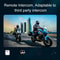 Y12 Pro Motorcycle Helmet Bluetooth Intercom With Voice Assistant And 500m Range 5