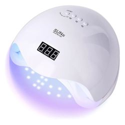 48w led uv nail dryer with lcd display and auto sensor for gel polish curing