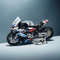 Motorcycle Building Blocks Model Kit Educational Assembly Toy For Boys And Collectors 4