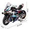 Motorcycle Building Blocks Model Kit Educational Assembly Toy For Boys And Collectors 6