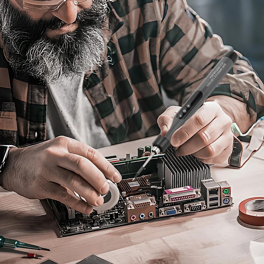 USB Soldering Iron Kit With Adjustable Temperature And TypeC Interface 2