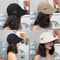 Foldable Cotton Sunhat Women Wide Brim UV Protection Summer Beach Hat 5