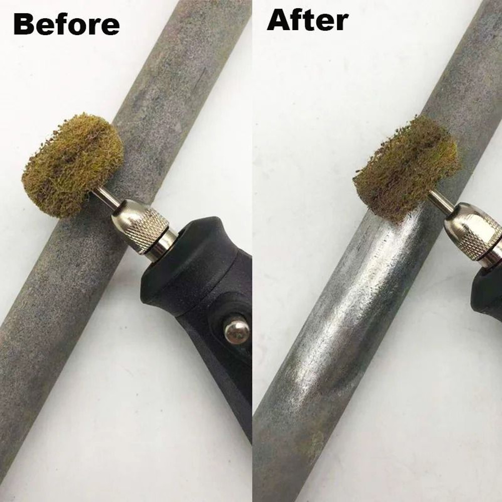 Mini Drill Nylon Polishing Brush Set 10pcs Buffing Wheel Kit For Rotary Tool Accessories 6