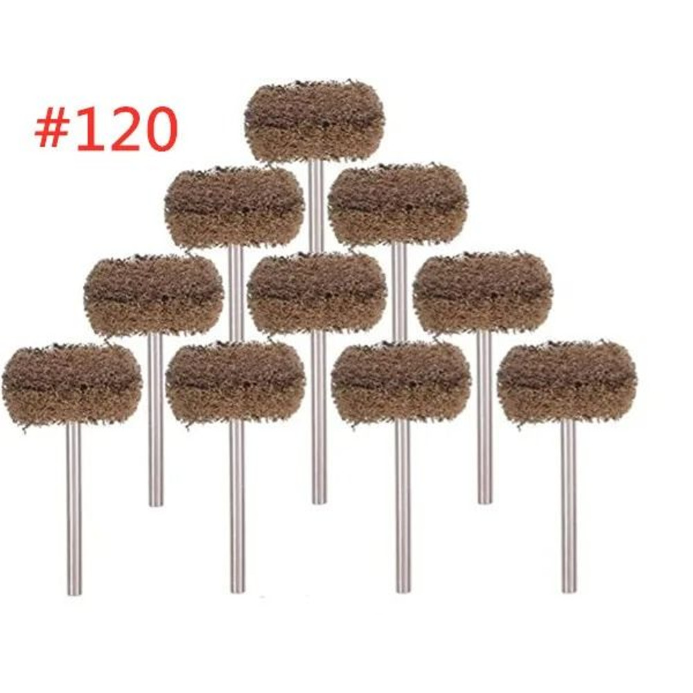Mini Drill Nylon Polishing Brush Set 10pcs Buffing Wheel Kit For Rotary Tool Accessories 7