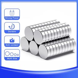 super strong round disc magnet powerful neodymium magnets for home, office, and craft use