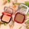 Matte Full Coverage Pressed Powder Foundation With Puff Applicator LongLasting Finishing Makeup 5