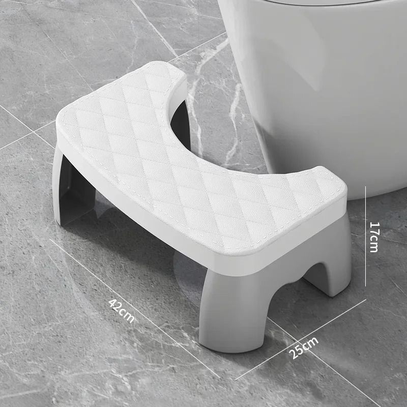 AntiSlip Bathroom Toilet Stool Plastic Squat Stool Footrest For Adults Elderly Kids And Pregnant Wo 9