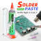 LeadFree High Temperature Solder Paste Sn99 Ag03 Cu07 Needle Tube For Mobile Phone And LED Repair 0
