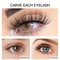 4D Lash Mascara Waterproof SmudgeProof LongLasting Black Mascara For Voluminous Natural Lashes 2