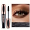 4D Lash Mascara Waterproof SmudgeProof LongLasting Black Mascara For Voluminous Natural Lashes 4