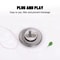 Stainless Steel PopUp Sink Stopper With Hair Catcher And AntiOdor Bounce Core For Bathroom And Show 2