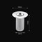 Stainless Steel PopUp Sink Stopper With Hair Catcher And AntiOdor Bounce Core For Bathroom And Show 14