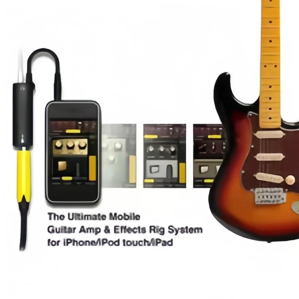Guitar Interface Converter Audio Adapter With BuiltIn Tuner And Line Out For Recording And Practice 1