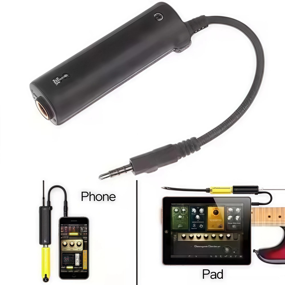 Guitar Interface Converter Audio Adapter With BuiltIn Tuner And Line Out For Recording And Practice 3