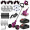 Portable Cordless Electric Lawn Mower With Dual Batteries And 3 Blade Types For Efficient Yard And  9