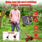 Portable Cordless Electric Lawn Mower With Dual Batteries And 3 Blade Types For Efficient Yard And  2
