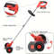 Portable Cordless Electric Lawn Mower With Dual Batteries And 3 Blade Types For Efficient Yard And  3