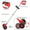 Portable Cordless Electric Lawn Mower With Dual Batteries And 3 Blade Types For Efficient Yard And 3