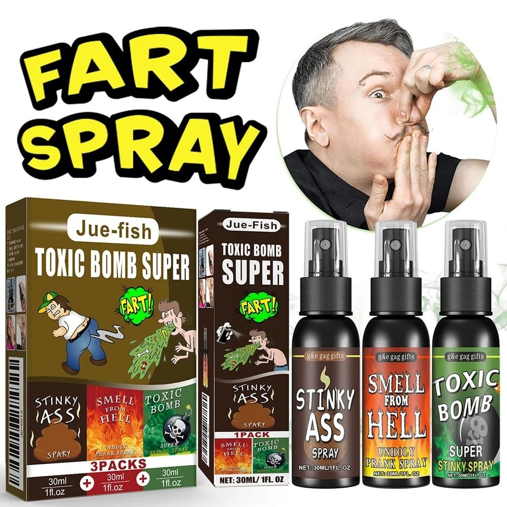 30ml Fart Spray Prank Toy Smelly Stink Bomb Gag Gift For Parties Jokes And Fun Pranks 0