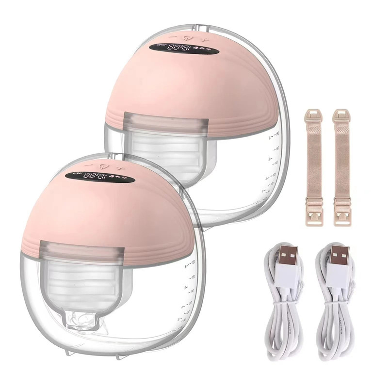 Hands Free Wearable Electric Breast Pump With Silent Operation 7