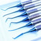 Dental Composite Resin Filling Spatula Set With Titanium Plated Heads 1